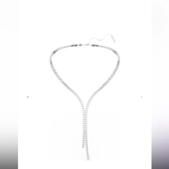 Swarovski Matrix Y necklace